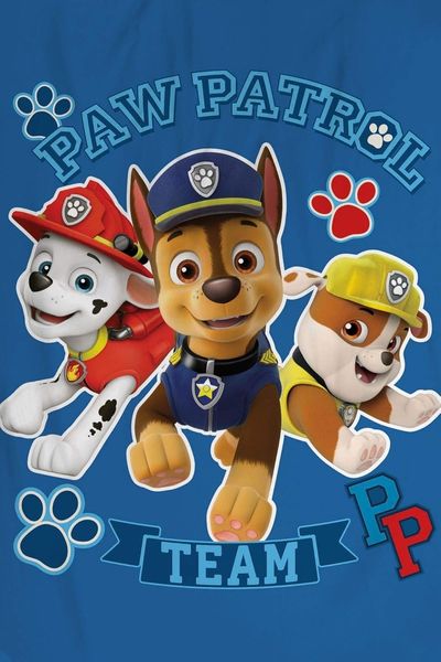 Paw Patrol Fleecedecke Schmusedecke Kuscheldecke 100x150 cm