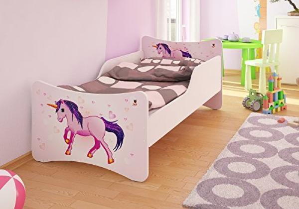 Best For Kids Kinderbett mit Schaummatratze 90x180 cm, pink