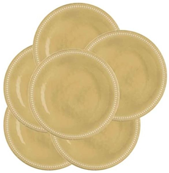 Essteller Melamin, flach, groß, 27cm - Harmony Sunset 6er Set