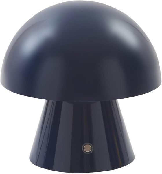 Lindby Tischleuchte Nevijo, LED, Metall, Blau warmweiß IP20, 1 x 2,4 W LED, warmweiß