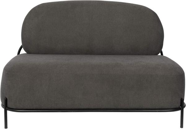 WHITE LABEL LIVING Polly Lounge Sofa Retro Look in Grau