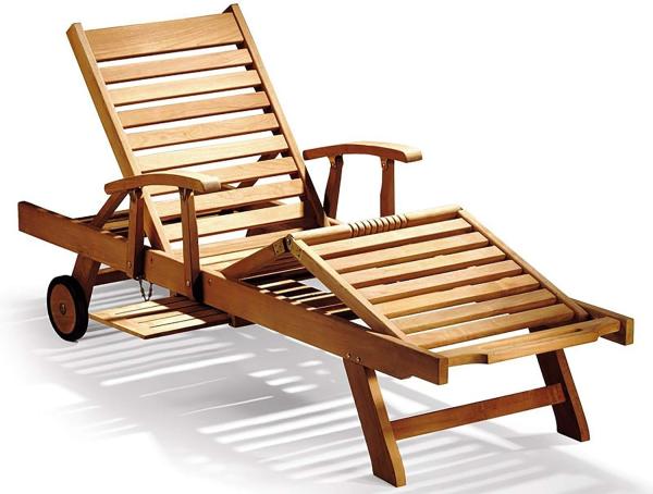 Teak Gartenliege Foggia