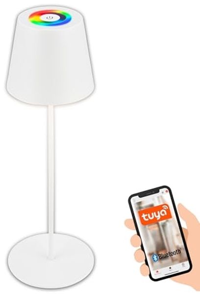 Briloner Leuchten Tischleuchte Coloris Akku Tischleuchte