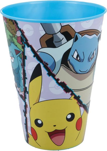 STOR Large Easy Tumbler Pokemon Distorsion, Blau, Bunt