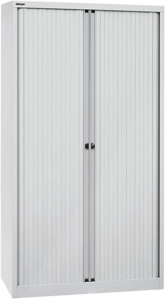 Bisley 'EuroTambour' Rollladenschrank, 100,0 cm, Lichtgrau, 4 Einlegeböden