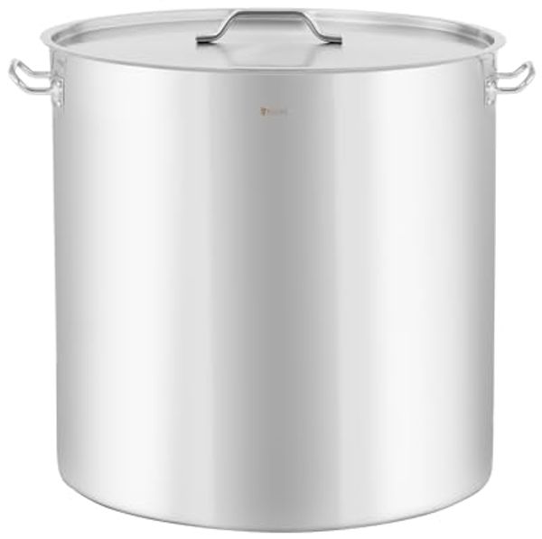 Royal Catering Kochtopf Kochtopf Induktion Topf für Induktion Induktionsherd Topf 170 L 600, Edelstahl
