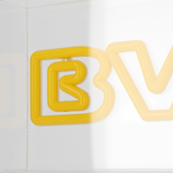 BVB Borussia Dortmund LED Lichtbox, Offizielles Merchandise, Gelb-Schwarz, Dekorative Beleuchtung Bild 4