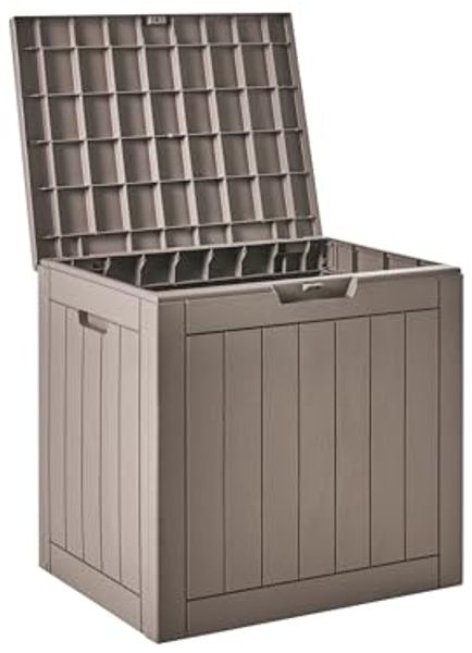Aufbewahrungsbox RECIFE 56 cm 43 cm Taupe