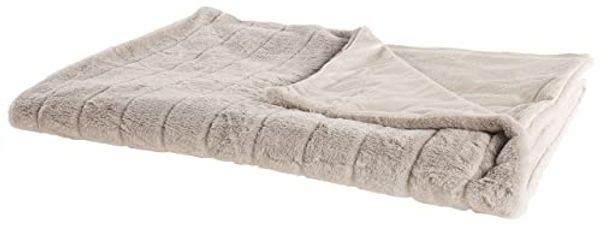 Kuscheldecke LABYAR 150 x 200 cm Beige