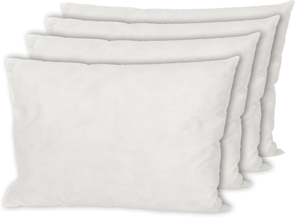 MSS e.K. Klein-/Sofa- und Kuschelkissen 35x50 cm (4 Stück)