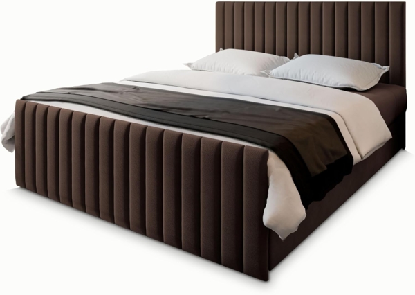 Masseno Boxbett ARION 160x200 cm mit Bonell Matratze und Topper