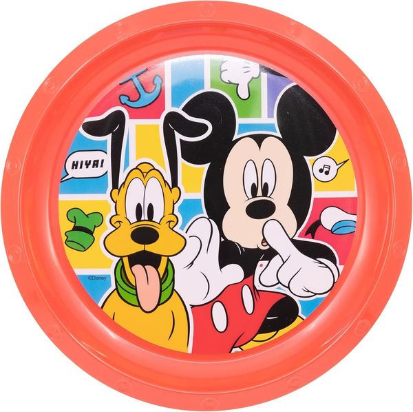 Teller für Kinder Ø22 aus PP mit Mickey Mouse Motiv