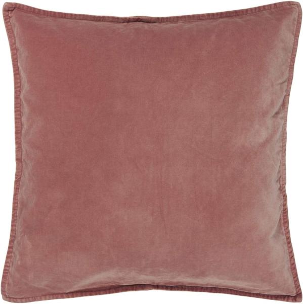 Kissenbezug Kissenhülle Samt Velour Faded Rose Rot 52x52cm Ib Laursen 6230-37