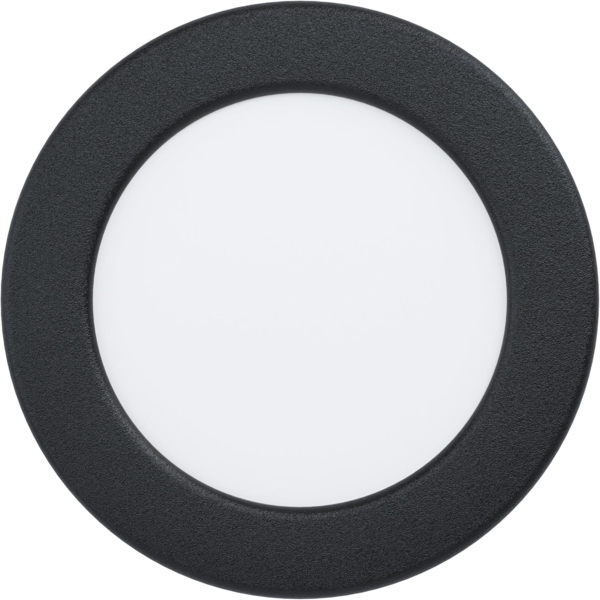 Eglo LED Einbauleuchte Fueva 6-Z schwarz Ø 12 cm RGB dimmbar