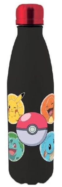 Wasserflasche aus Edelstahl 500 ml Pokemon PK00024 Kids