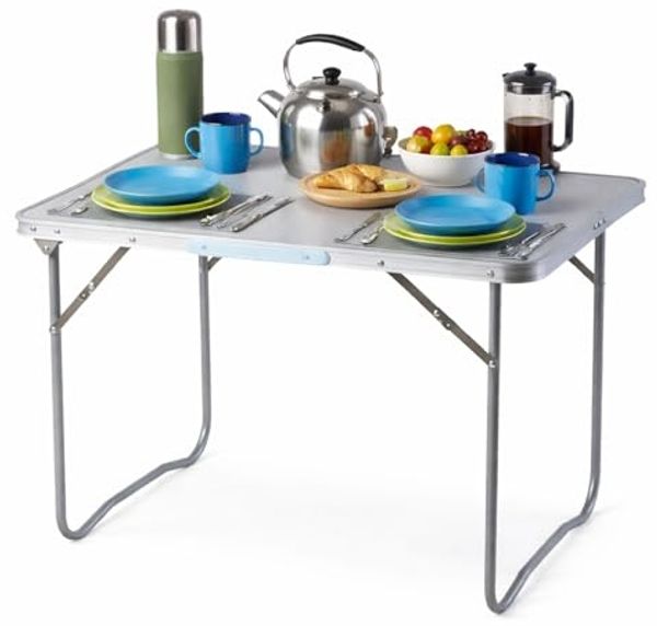 Campingtisch Klapptisch Outdoortisch klappbar Griff Alu 80x60x68cm