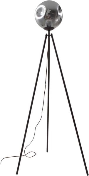 Lindby Stehlampe Valentina, Metall, Braun IP20, 1 x 15 W LED