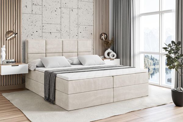 ALTDECOR Boxbett NOVA (Multipocket-Matratze H4. H3 Matratze Bonellfederung. Topper. Kopfteil)