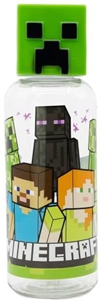 Stor Minecraft Trinkflasche – 3D Ecozen Flasche für Kinder 560 ml