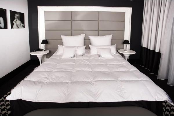 Mayaadi-Home HS97 Bettdecke Baumwolle 70% Daunen 30% Federn Weiß 240x260 cm 2700 Gramm Bild 5