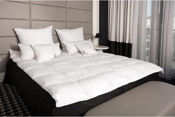 Mayaadi-Home HS97 Bettdecke Baumwolle 70% Daunen 30% Federn Weiß 240x260 cm 2700 Gramm Bild 3