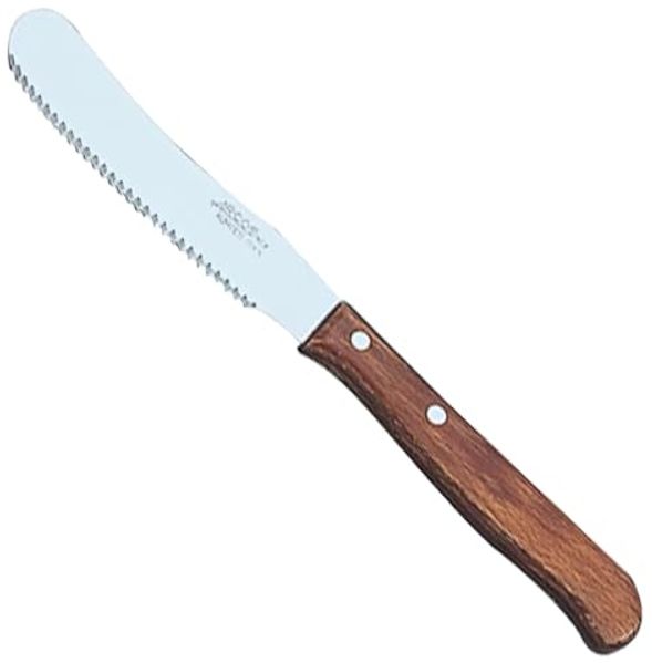 Arcos 102700 Buttermesser, Acier_inoxydable, Braun, 90 mm