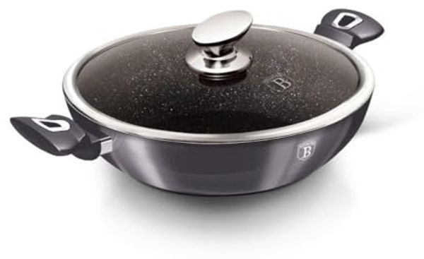 Berlinger Haus Berlinger Haus Granit-Woktopf 28 cm Carbon Pro 35642