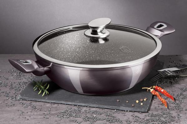 Berlinger Haus Berlinger Haus Granit-Woktopf 28 cm Carbon Pro 35642