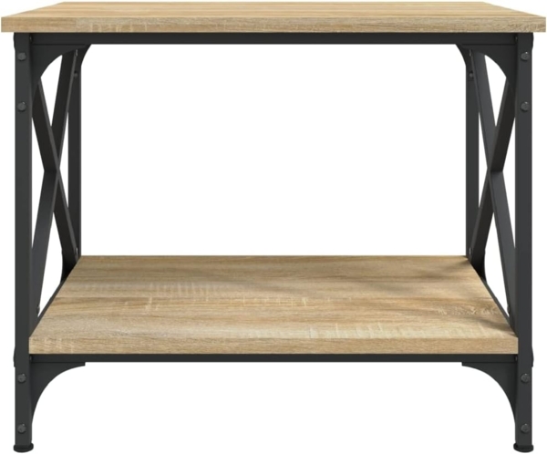 vidaXL Beistelltisch Sonoma-Eiche 55x38x45 cm Holzwerkstoff 823328 Bild 5