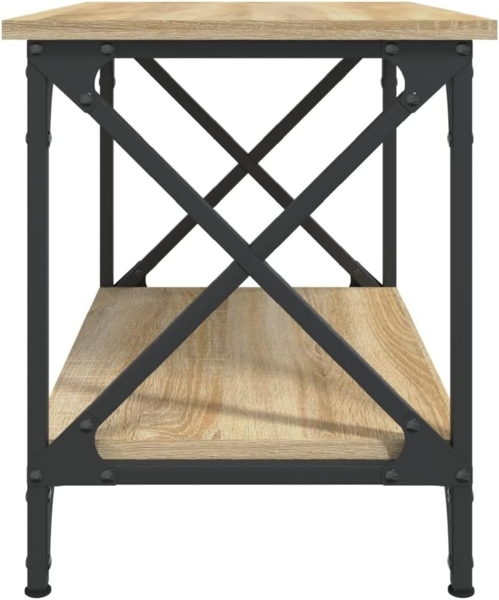 vidaXL Beistelltisch Sonoma-Eiche 55x38x45 cm Holzwerkstoff 823328 Bild 6