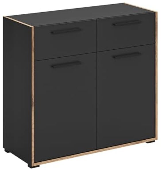 Kommode >Bueno< in Basalt - 95x86x37cm (BxHxT)