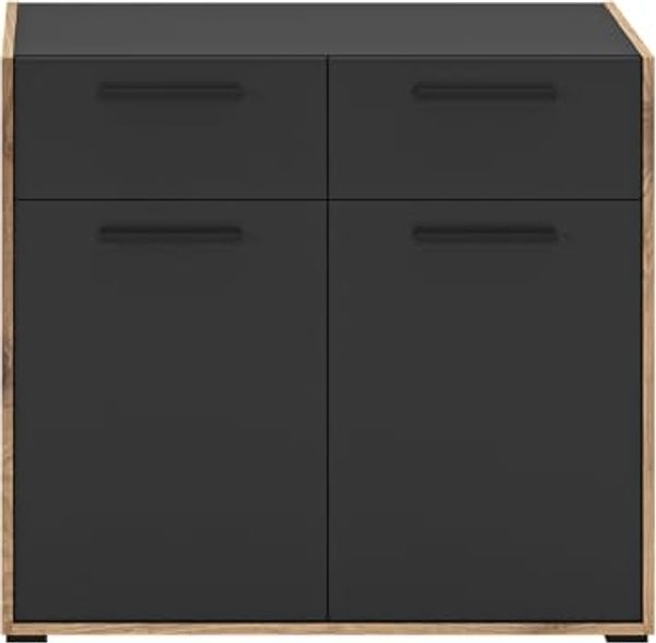 Kommode >Bueno< in Basalt - 95x86x37cm (BxHxT) Bild 4
