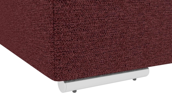 99rooms 'Phönix' Boxspringbett, Bordeaux, 120x200 cm, Webstoff MALMO_NEW Bild 9