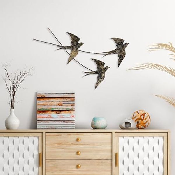 Wallity Wanddekoobjekt 100% METAL (Thickness: 1,5 mm), 42 x 70 cm U1222