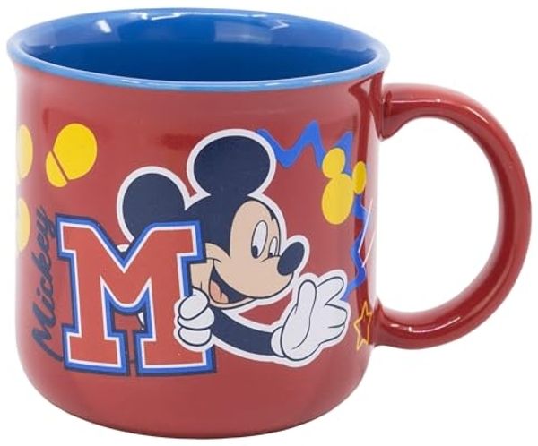 Disney Mickey Mouse Geschenkbox Tasse 355 ml Keramiktasse für Heißgetränke