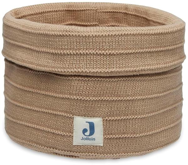 Jollein Pure Knit Kommodenkörbchen Biscuit Braun