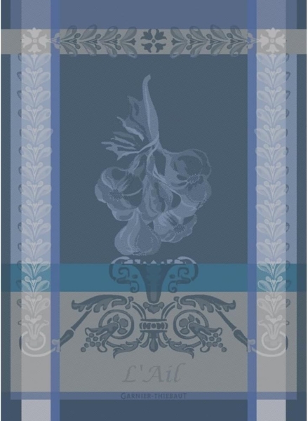 Garnier-Thiebaut Geschirrtuch AIL Ardoise 56x77 cm