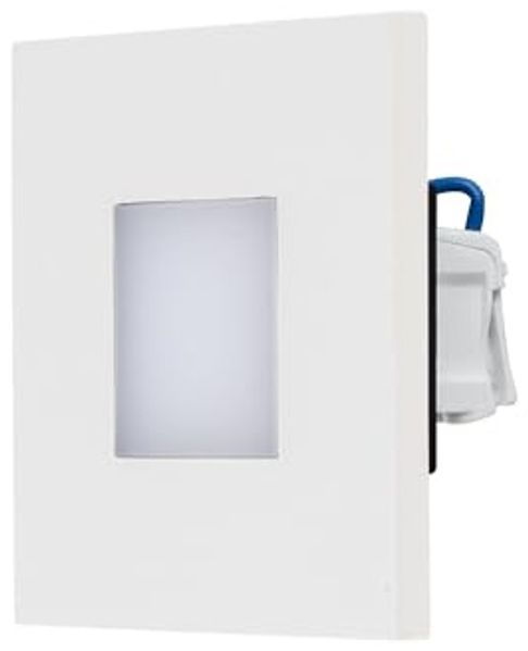 EVN LQ41802W Edelstahl weiß IP44 1,8W 55lm 3000K.