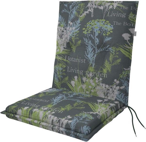 Doppler Sitzauflage "Living" Low, botanist, für Niederlehner (100 x 48 x 6 cm)
