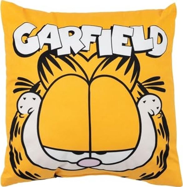 United Labels® Dekokissen Garfield Kissen Plüsch Zierkissen Kopfkissen Sitzkissen 40x40 cm