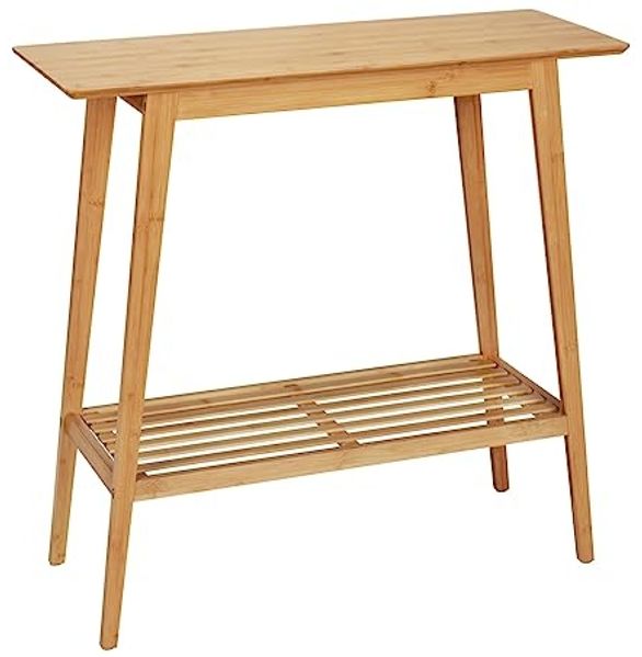 Konsolentisch aus Bambus KONA, mit Ablage, 80 x 76 x 30 cm, WENKO