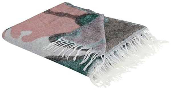 Beliani 'Somani' Kuscheldecke, Acryl bunt, 130 x 170 cm