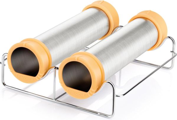Tescoma Backform für Baumkuchen Trdelník Form Schillerlocken Baumkuchenform, (Inhalt 2-tlg), spülmaschinenfest, hitzebeständig, rostfrei