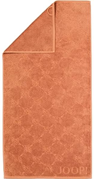 JOOP Uni Handtücher Cornflower | Handtuch 50x100 cm | kupfer
