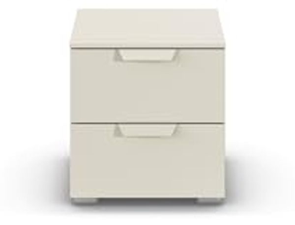 rauch Aditio Box, Nachttisch, 2 Schubladen, mit Softclose-Funktion, Farbe Beige, BxHxT 40x42x42cm Bild 7