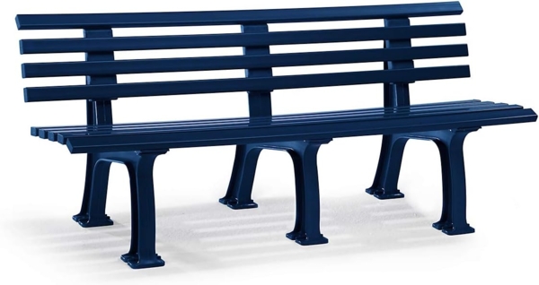 Blome 'Ibiza' Parkbank, 2-Sitzer, Kunststoff, Weiß, 75 x 55 x 120 cm Bild 10