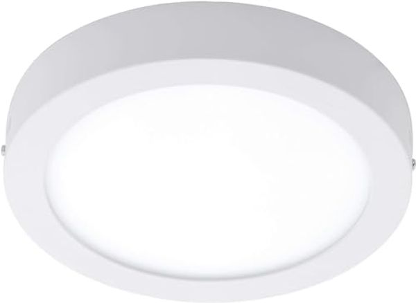Eglo 33575 LED-Panel Deckenleuchte Crosslink ARGOLIS-C weiss H:3. 5cm Ø:22. 5cm dimmbar IP442700-6500K mit Connect Funktion