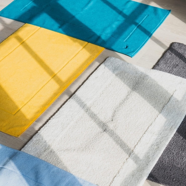 Möve Badematte Superwuschel, Höhe 8 mm, beidseitig nutzbar, fußbodenheizungsgeeignet, Baumwolle Bild 4