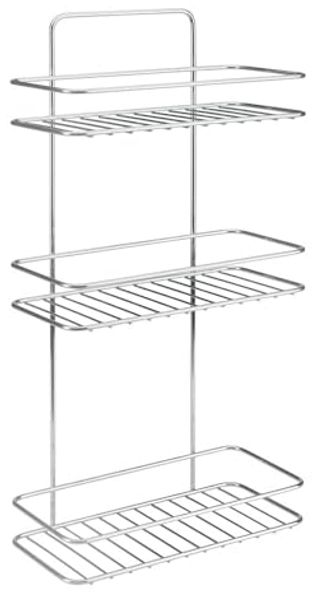 METALTEX 403314000 Reflex LUXY 3-etagiges Regal 26 x 13 x 53 cm Chrometherm