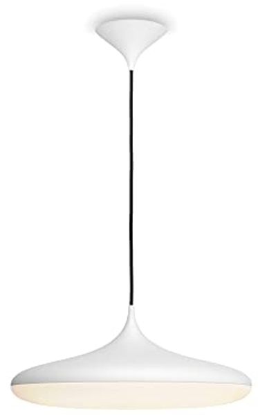 Philips Hue White Amb. LED-Pendelleuchte Cher inkl. Dimmschalter, weiß, dimmbar, alle Weißschattierungen, steuerbar via App, kompatibel mit Amazon Alexa (Echo, Echo Dot)
